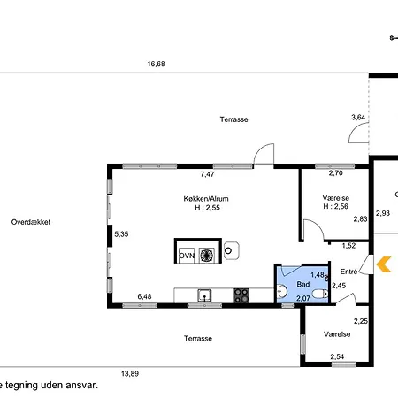 Taet Pa I Kobingsmark Ved Holiday home *